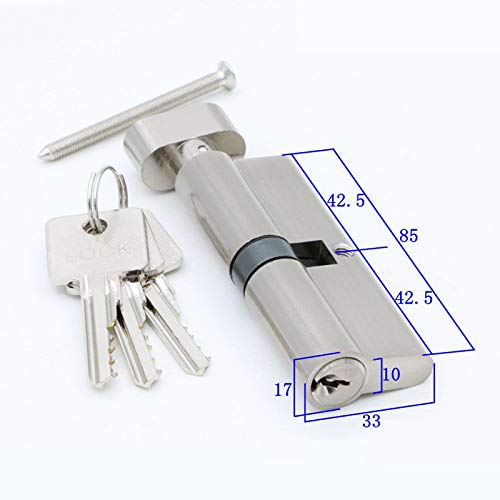 cilindro di chiusura, Hardware for porta Porta in rame Interno Camera da letto Soggiorno(85mm)