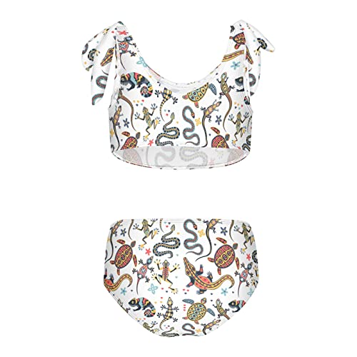Image of Aflyko Girls' Swimwear 2-Piece Bikini Set Beachwear