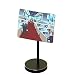 Desk and Cubicle Mirror to See Behind You, Black Stand with Detachable Wide Angle Real Glass Mirror, Small & Discrete, Beautiful Design, Perfect Curvature for an exceptionally Clear View