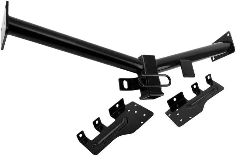 Trailer Hitch Receiver Rear Bumper Class III Compatible with Silverado Sierra 1500 1999 2000 2001 2002 2003 2004 2005 2006 2007 2008 2009 2010 2011 2012 2013