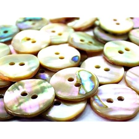 Amazon レッドアバロン貝 貝ボタン 貴重で珍しい貝 各サイズ有 9mm 50mm迄 お得なセット有 Sh 2194 2穴 18mm 10個セット ボタン 通販
