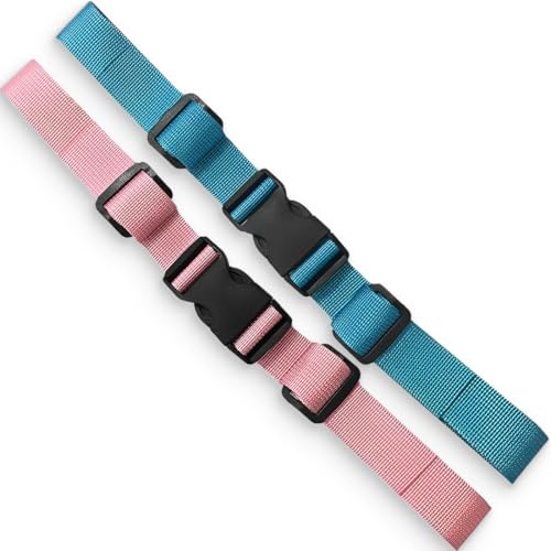 KOLZEMV 2 Piezas Correa de Pecho para Mochila, correa, correa mochila pecho, Mochila Ajustable Correa Antideslizante para NylonCorrea Pecho Mochila Correa Adultos y Niños, Trotar, Viajes al Aire Libre