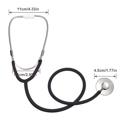 Image of Babymoon Doctor's Stethoscope | Decorative Add-ons | Baby Photography Props | Black