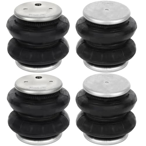 TFGCSG Front and Rear Universal Air Suspension Spring 2600 LBS 7.5", Extended Height 9", Closed 2.8" Air Ride Strut Assembly