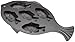 Cornbread Pan - Pre-Seasoned Fish Impression Cast Iron 16-1/4 x 9-1/2