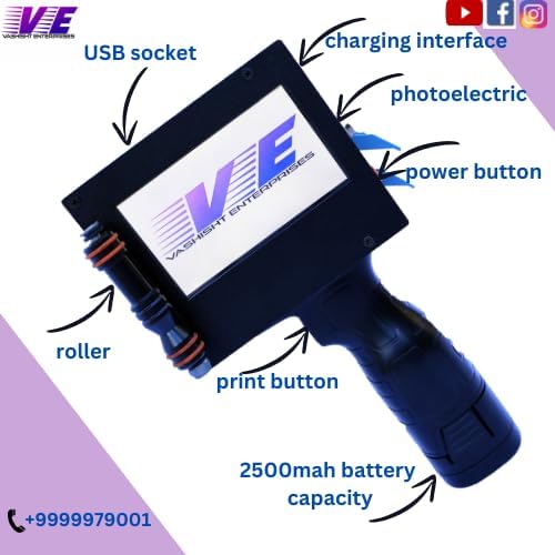 Handheld-127-mm-Thermal-Inkjet-Printer-with-Ultra-Premium-Solvent-InkBatch-CodingDateMRPBar-CodeQR-CodeLog0ExpiryMFDAutomatic-Coding-High-Speed-Long-Life-Inkjet-Printer