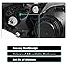 TUSDAR Headlight Assembly Set for 2006 2007 2008 Subaru Forester / 2007 2008 Subaru Forester w/o Sports Package Headlamp Driver/Left Side