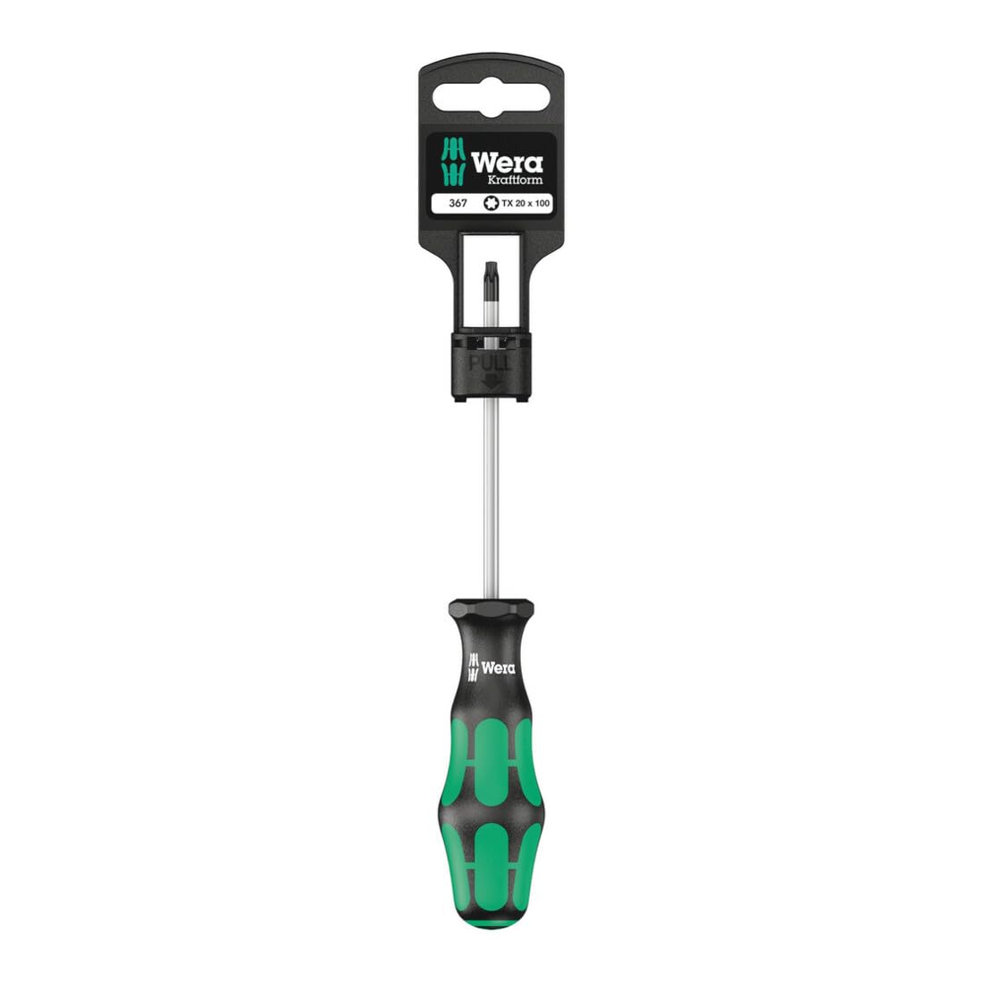 Wera 05100062001 Kraftform 367 Screwdriver TORX Tip TX20 x 100mm