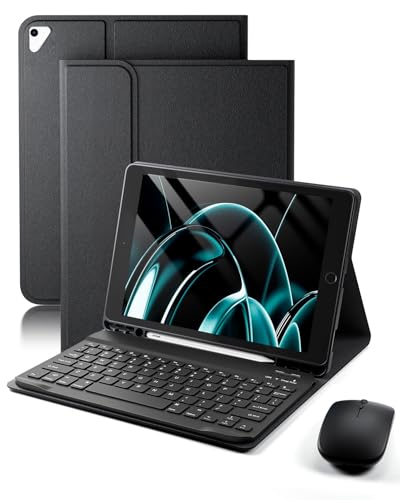 TUNKARMOR Keyboard Case for iPad 9.7 inch 6th, 5th...