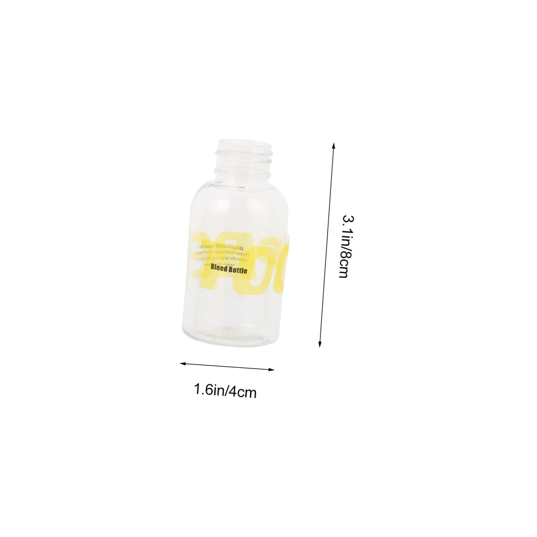 Abaodam 1Set Bike Brake Bleed Kit with Oil Filling Bottle Flexible Connector and Waste Oil Collector Compatible with Hydraulic Disc Brakes for Mountain and Bikes