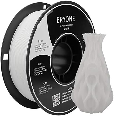 ERYONE Silk PLA Filament 1.75mm, 3D Printer Filament PLA, +/-0.03mm, 1kg(2.2lbs)/Spool, Silk Pink