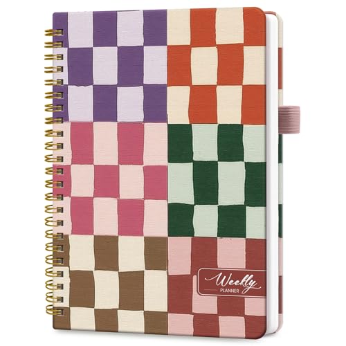 Taja Undated Weekly Planner, To Do List Notebook with Habit Tracker, A5