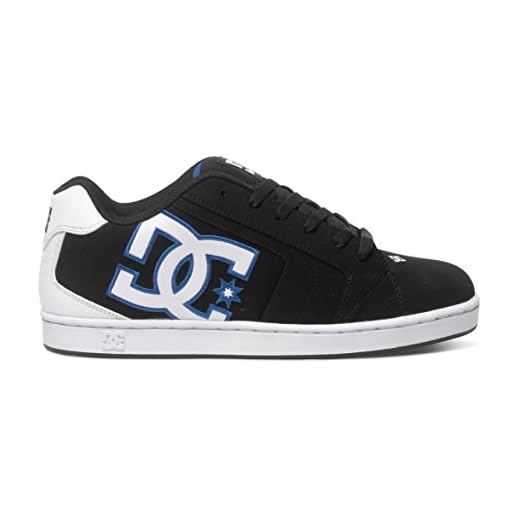 DC Shoes Men's Netto Skateboarding Shoes, Negro, 42.5 EU