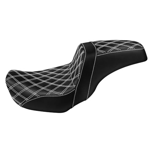 Selle coussin de siège moto double remplacement Fat Bob Rider FXDL