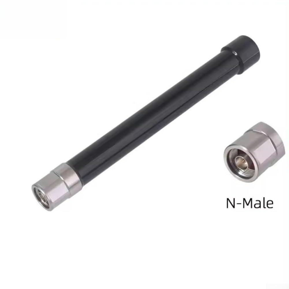 Antenne d'extérieur 150 mm 5dBi étanche en acier inoxydable type N 700-2700 MHz, antenne omnidirectionnelle pour amplificateur de signal WiFi 4G LTE