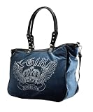 [エックスガール] ベロア2WAYバッグ VELOUR 2WAY BAG 105254053005 NAVY ONE SIZE