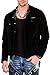 Produktbild Cipo & Baxx Herren Jeans Jacke Outdoorjacke Übergangsjacke Bomberjacke Schwarz Gr.L