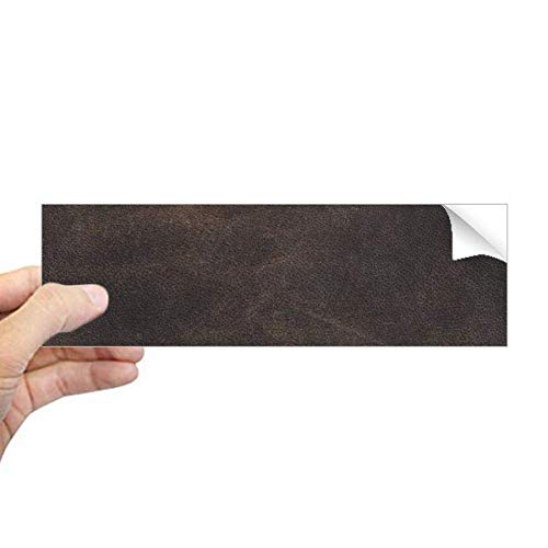Autocollant rectangulaire en cuir noir DIYthinker anti vis-à-vis pour fenêtre