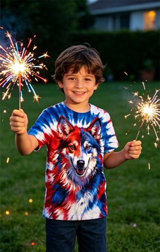 Image of Boys Tie Dye Shirt Size 4-14 Hippies Senior Rainbow Tees T Shirts for Kids | Tees T shirts for Kids