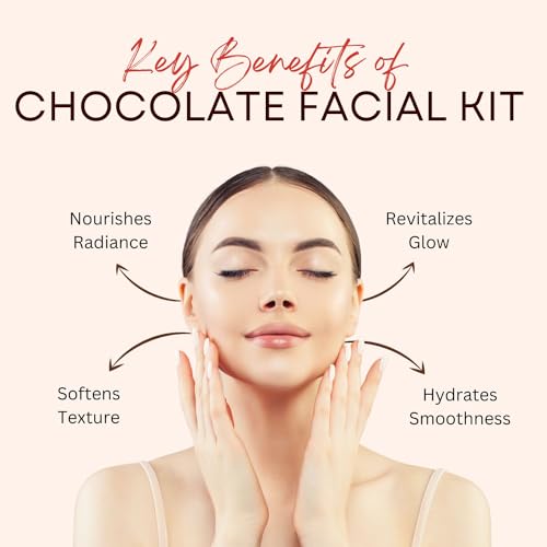 Image of Aroma treasures Chocolate Facial Kit for all skin type (One time use kit)