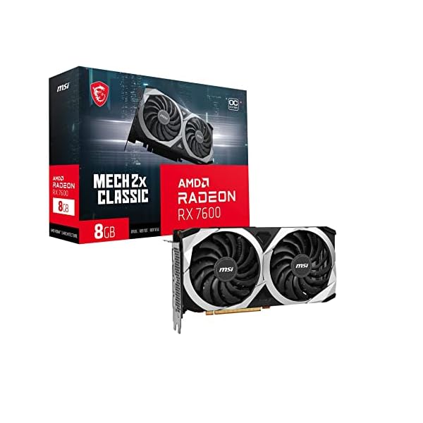 MSI Radeon RX 7600 MECH 2X CLASSIC 8GB