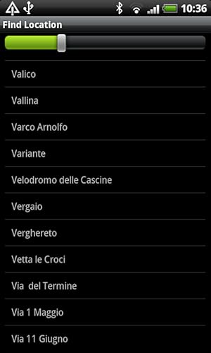Firenze (Florence) Street Map