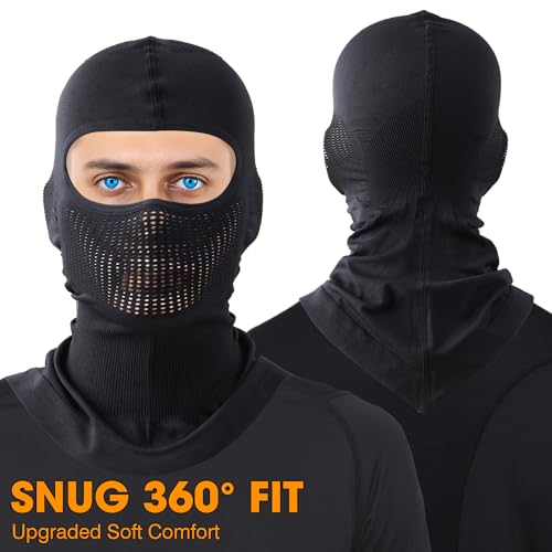 Image of WTACTFUL Motorcycle Ski Mask, Balaclava Face Mask Men