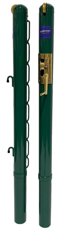 Edwards Wimbledon 3 Inch Square Tennis Posts (Green)