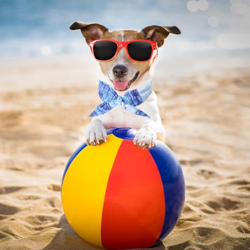 Kühlhalsband für Hunde, Hunde Halstücher Kühlend, Kühlendes Hundehalsband, Atmungsaktiv Wärmeableitung Halstuch Hund, Kühlendes Halstuch für Sommer