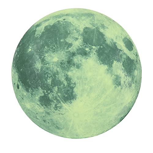 Set brillante de 435 vinilos luna y estrellas para pared miniatura 4