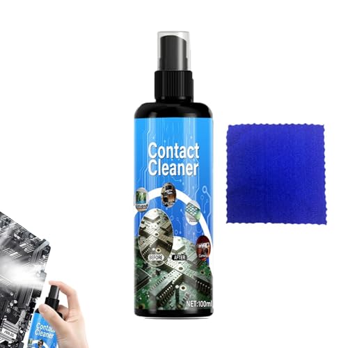 100ml �R���^�N�g�N���[�i�[ 13.7x3.9cm �d�q�N���[�i�[ �������̐������� �d�q�ڐG�_ �X�v���[ PCB��H��� �R�l�N�^�[ �}�U�[�{�[�h �R���s���[�^�[�L�[�{�[�h �X�}�[�g�t�H�� �m�[�g�p�\�R�� �o�b�e���[�p �ړ_ �X�v���[�N���[�j���O��