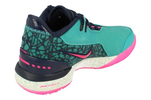 Lebron NXXT Gen AMPD Basketball Shoes (FJ1566-300, Dusty Cactus/Midnight Navy/Fierce Pink/Green Strike) Size 83