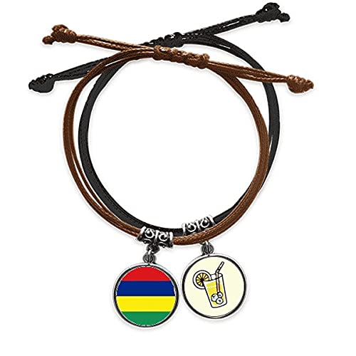 Bracelet Maurice en cuir, le cadeau parfait pour célébrer l'Afrique
