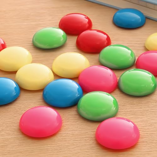Imanes decorativos redondos para refrigerador pack de 12
