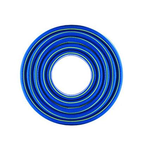 Qiaoxianpo01 Garden Watering Hose, Tap Water Plastic Garden TPR Rubber Household 6 Points Blue Water Pipe Anti-freezing Sunscreen, Send Multi-function Joint 50 M,Wear resistant