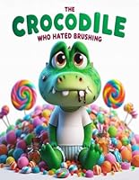 The Crocodile Who Hated Brushing: A Toothbrushing Tale with Gugu the Crocodile B0F63JGL1Y Book Cover