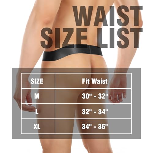 Mens Jockstrap, Sexy Jockstrap for Men Strapless Pouch Underwear, Breathable Vasectomy Support Underwear4