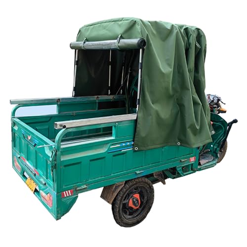 LHXLSH Toldo para Cuadro De Triciclo Eléctrico, Escalable Cubierta para Triciclo EléCtrico, Tejido Antidesgarro Y Cuadro Resistente Al Viento Toldo For Marco De Triciclo(140 * 100cm/55 * 39')