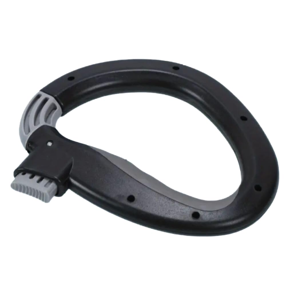 Grocery Bag Holder with Self-Locking Thumb Grip Reusable Labor Saving Bag Carrier for Shopping with Multiple Components Durable and Comfortable Handle (Black)