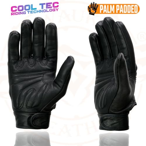 Image of Milwaukee Leather Women's Leather Lightweight Motorcycle Lined Driving Hand Gloves - X-Small
