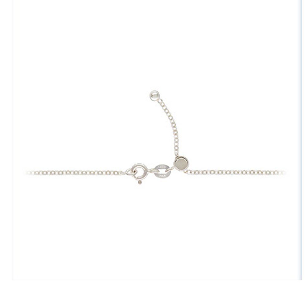 JensFindingsAdjustable 22 inch Sterling Silver Rolo Chain by JensFindings