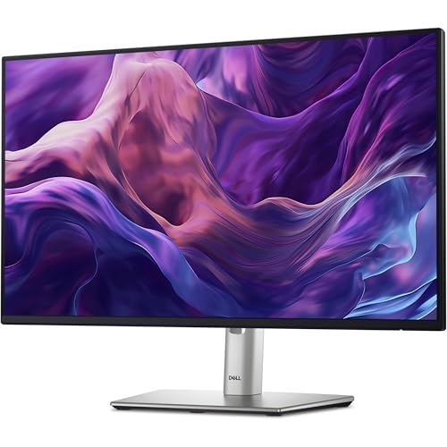 Image of Dell PRO 24 Plus P2425H 24 inch FHD IPS Monitor 2 Pack | 4-Way Adjustability Tilt /Swivel /Pivot /Height, Anti-Glare, Flicker Free, 250 nits, VESA Mount, Displayport, HDMI, Black /Silver
