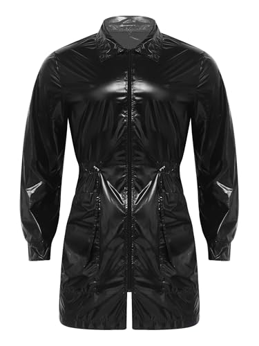 Fermeture éclair devant camisole veste imperméable pluie hommes - 3