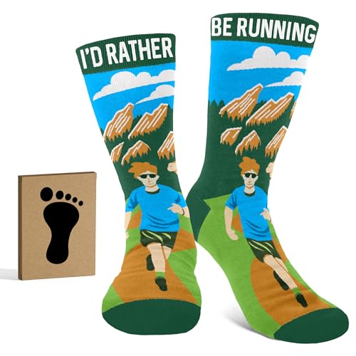 VICRAZY Funny Running Socks