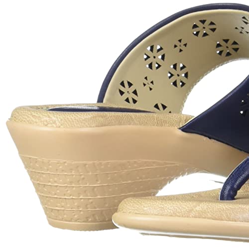Image of BING BANG Women's Synthetic Slip-on Platform Heel Sandals