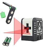 Laser-Wasserwaage 50 Fuß, LEERCHUANG Selbstnivellierende Laser-Wasserwaage zum Aufhängen von Bild...