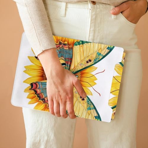 Funda para portátil de 13.8 pulgadas estilo girasoles para la cafetería 6