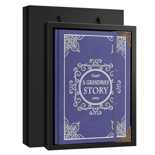 Carnet d'écriture pour grand-mère : journal violet ligné de 120 pages