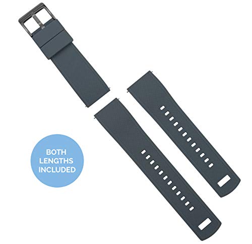 Image of BARTON Elite Silicone Watch Bands - Gold Buckle Quick Release