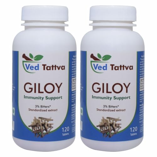 Image of Giloy Tablets 120 Tablets Pack of 2 |